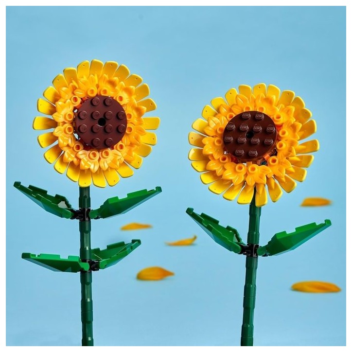 LEGO Botanicals 40524 Tournesols - Kit de Construction de Fleurs Artificielles - Pour adulte ou enfant des 8 ans