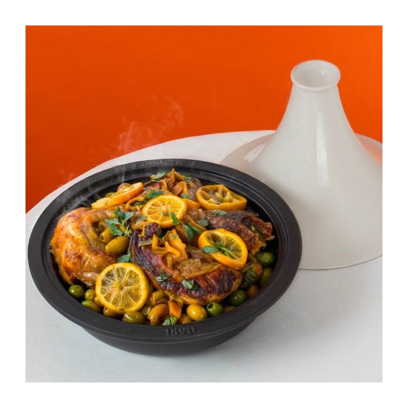 Tajine en fonte - LA FONDERIE 1890 - ASILAH - Ø 29 cm - Tous feux don