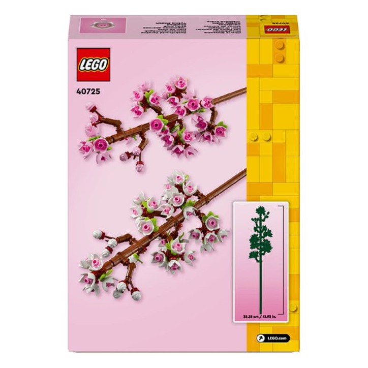 LEGO Botanicals 40725 Les Fleurs de Cerisier - Jeu de Construction pour déco adulte ou enfant des 8 ans LEGO Botanicals 40725 Les Fleurs de Cerisier - Jeu de Construction pour déco adulte ou enfant des 8 ans