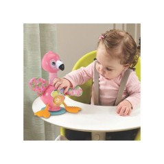 VTECH Flamingo Rigolo — Jouet d'éveil flamant rose 9-36 mois, sons,