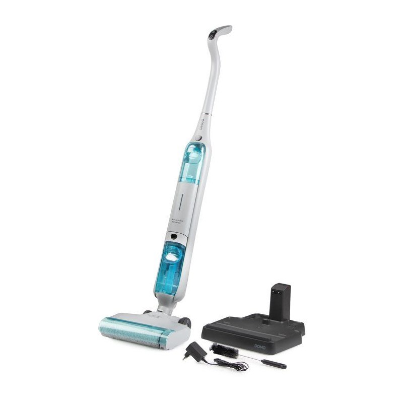 Aspirateur balai laveur - DOMO DO253SW - 10 000 Pa - 35 min - 75 m² -