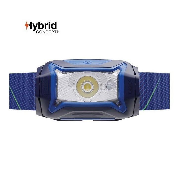 Lampe frontale - PETZL - TIKKA - 350 Lumens - Portée 70 m - Autonomie max 110 h - Alimentation 3 piles AAA/LR03 Lampe frontale - PETZL - TIKKA - 350 Lumens - Portée 70 m - Autonomie max 110 h - Alimentation 3 piles AAA/LR03