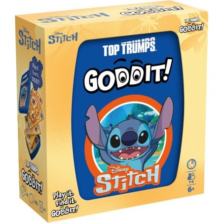 GODDIT - Top Trumps Stitch - Jeu de cartes - WINNING MOVES - 1 a 6 jou