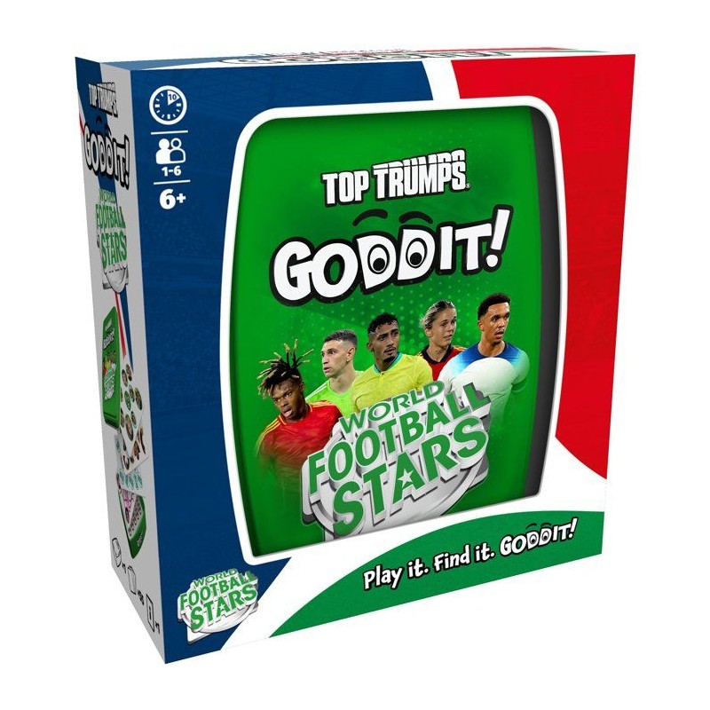 GODDIT - Top Trumps World Football Stars - Jeu de cartes - WINNING MOV