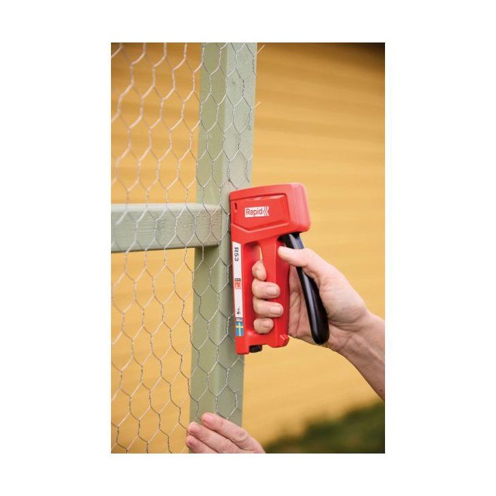 Kit Agrafeuse manuelle pour agrafes - RAPID - R53 - 53/4-10 mm - Inclut 1080 agrafes 53/6 mm - 5001661