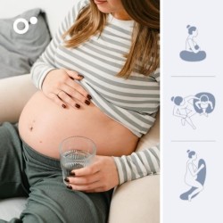 Coussin de grossesse et d'allaitement - DOOMOO - Buddy - Ultra confort