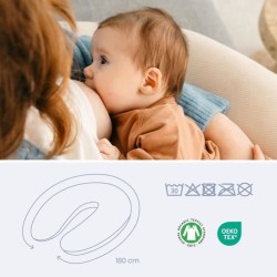 Coussin de grossesse et d'allaitement - DOOMOO - Buddy - Ultra confort