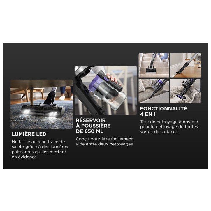 Aspirateur Balai PowerSeries Premier BLACK+DECKER BSV520BRP-QW - 18V 2,0 Ah - Multifonctions - Spécial animaux Aspirateur Balai PowerSeries Premier BLACK+DECKER BSV520BRP-QW - 18V 2,0 Ah - Multifonctions - Spécial animaux