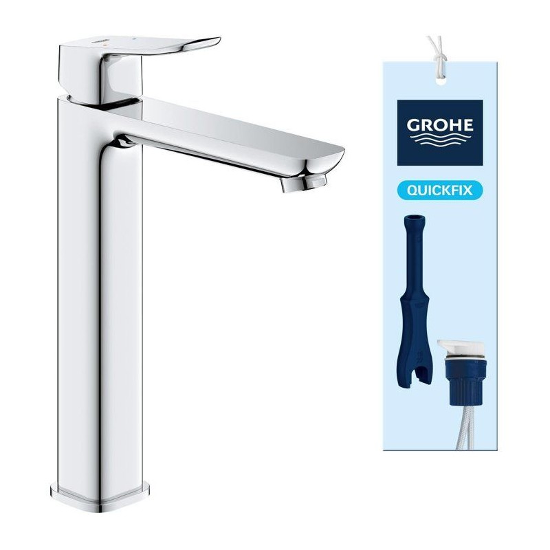 Mitigeur de lavabo - GROHE DICE - Taille XL - Corps lisse sans vidage