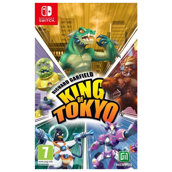 King Of Tokyo - Edition Limitée - Jeu Nintendo Switch King Of Tokyo - Edition Limitée - Jeu Nintendo Switch