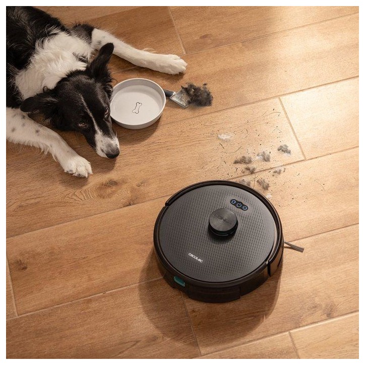 Aspirateur robot laveur - CECOTEC Conga M70 - 20 000 Pa - 160 m² - 400 ml - Noir