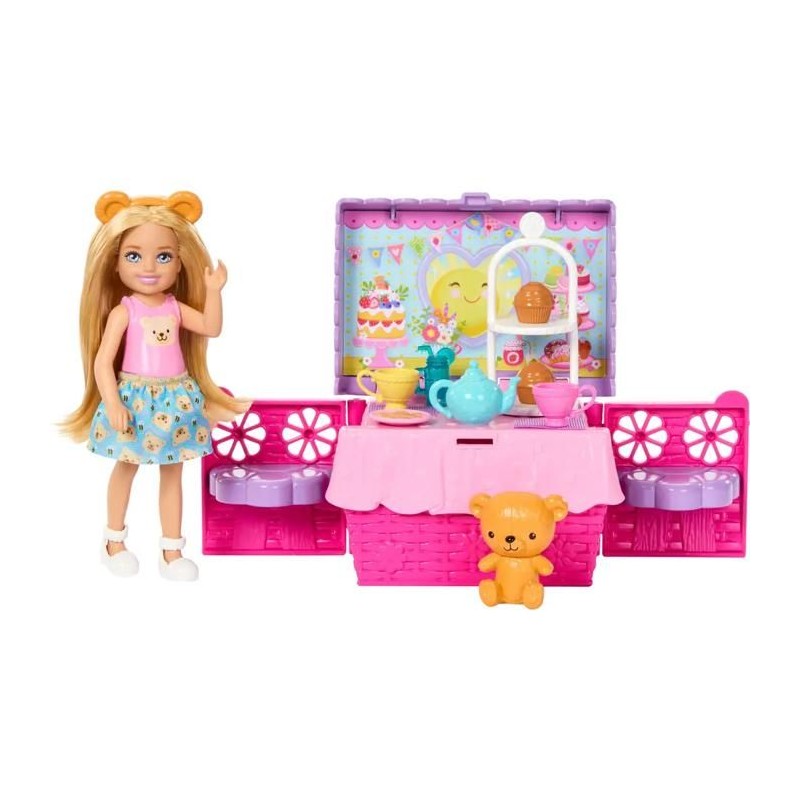 Coffret Chelsea - Tea Party - des 3 ans - Barbie - JJB40