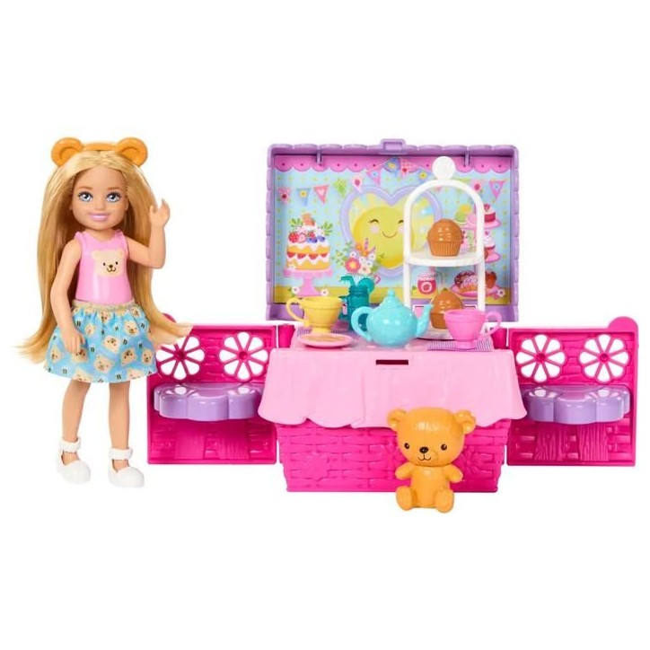 Coffret Chelsea - Tea Party - des 3 ans - Barbie - JJB40