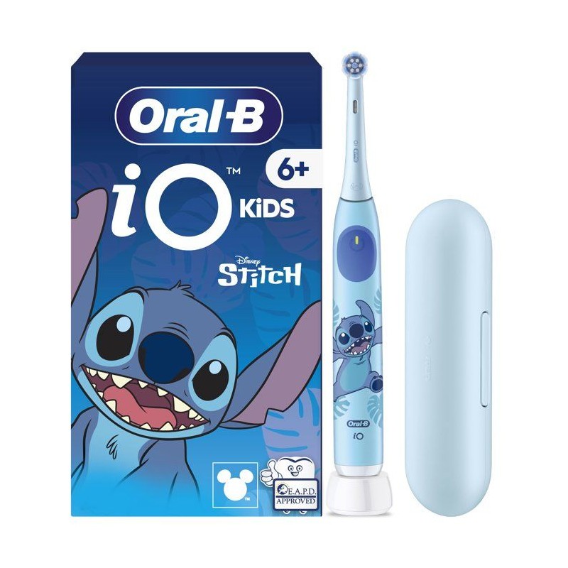 Brosse a dents électrique Stitch - ORAL-B - iO Kids6+ - Pour enfant -