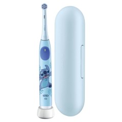Brosse a dents électrique Stitch - ORAL-B - iO Kids6+ - Pour enfant - Bleu - Micro-vibrations - Rechargeable - Disney - Des 6 a