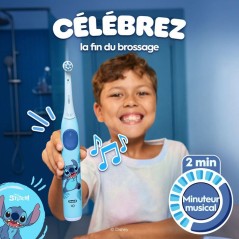 Brosse a dents électrique Stitch - ORAL-B - iO Kids6+ - Pour enfant -