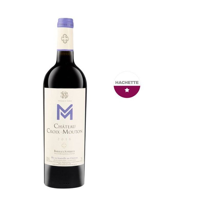 Château Croix-Mouton 2018 Bordeaux Supérieur - Vin rouge de Bordeaux