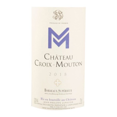 Château Croix-Mouton 2018 Bordeaux Supérieur - Vin rouge de Bordeaux