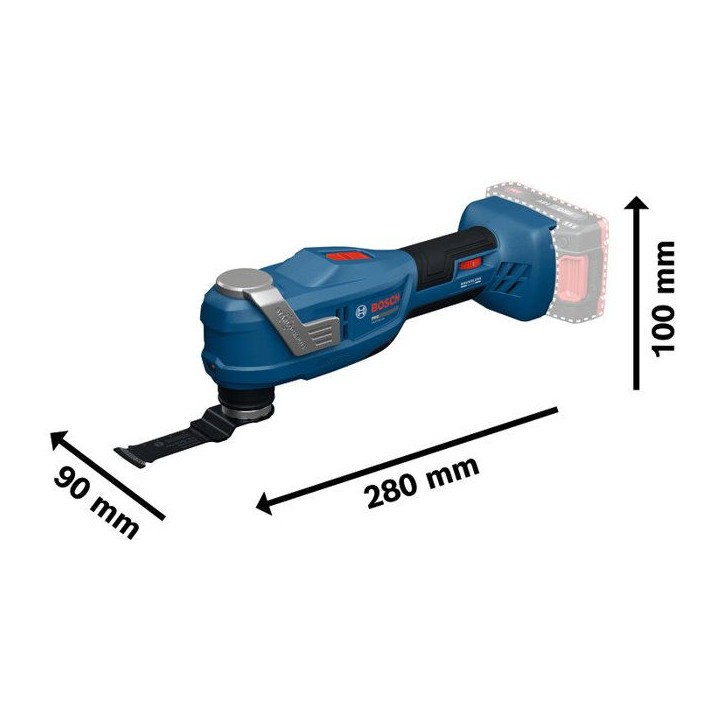 Outil Multifonction BOSCH GOP 18V-30 (Machine seule + L-Boxx 136) Outil Multifonction BOSCH GOP 18V-30 (Machine seule + L-Boxx 136)