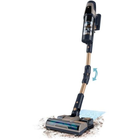 Aspirateur Balai Laveur - CECOTEC RZ90 AI AquaPet Flex Connected - 310 AW - 110 min - 200 m² - Or