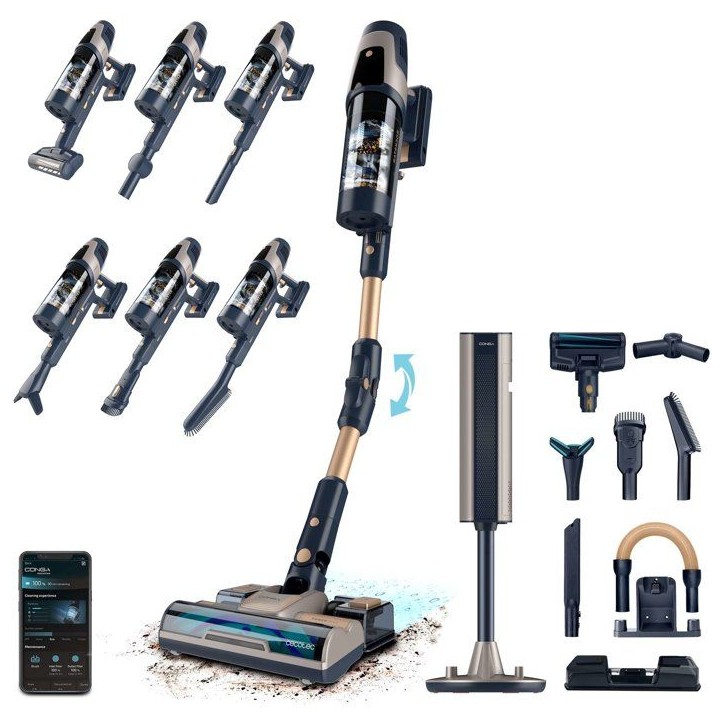 Aspirateur Balai Laveur - CECOTEC RZ90 AI AquaPet Flex Connected - 310 AW - 110 min - 200 m² - Or Aspirateur Balai Laveur - CECOTEC RZ90 AI AquaPet Flex Connected - 310 AW - 110 min - 200 m² - Or