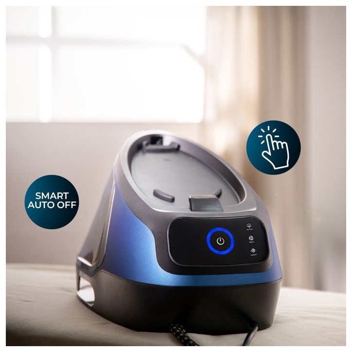 Centrale vapeur - CECOTEC - IronHeroH-3000 Station Geyser - 3000 W - 600 g/min - Noir / Bleu Centrale vapeur - CECOTEC - IronHeroH-3000 Station Geyser - 3000 W - 600 g/min - Noir / Bleu