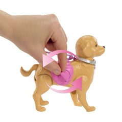 Poupée - MATTEL - JJB46 - Chiot qui marche - Fait ses besoins - Acces