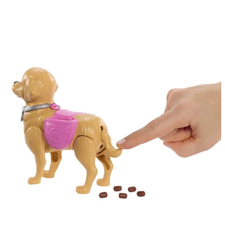Poupée - MATTEL - JJB46 - Chiot qui marche - Fait ses besoins - Accessoires inclus Poupée - MATTEL - JJB46 - Chiot qui marche - Fait ses besoins - Accessoires inclus
