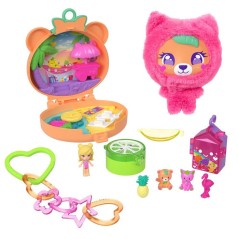 Coffret Polly Pocket - MATTEL - JKC79 - Peluche amovible - Hamac oscil