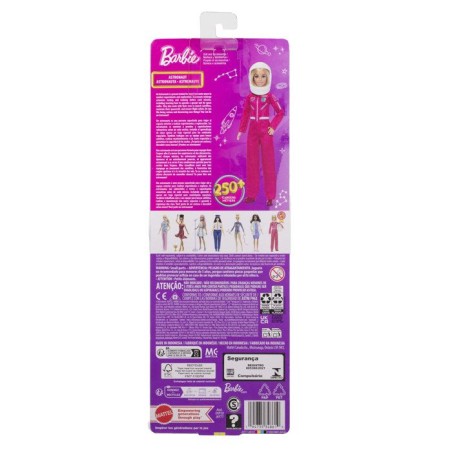 Barbie poupée Astronaute - L'espace - Rose - Tenue amovible - MATTEL - JKF77 - Des 3 ans