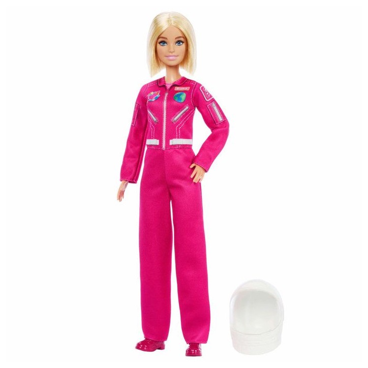 Barbie poupée Astronaute - L'espace - Rose - Tenue amovible - MATTEL - JKF77 - Des 3 ans Barbie poupée Astronaute - L'espace - Rose - Tenue amovible - MATTEL - JKF77 - Des 3 ans