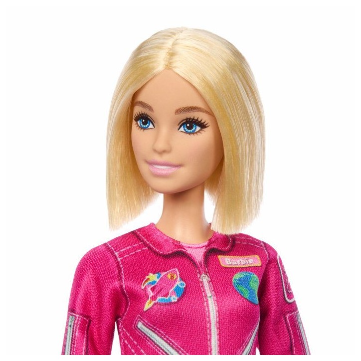 Barbie poupée Astronaute - L'espace - Rose - Tenue amovible - MATTEL - JKF77 - Des 3 ans Barbie poupée Astronaute - L'espace - Rose - Tenue amovible - MATTEL - JKF77 - Des 3 ans