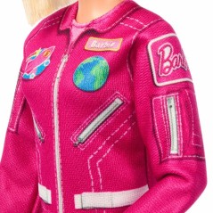 Barbie poupée Astronaute - L'espace - Rose - Tenue amovible - MATTEL