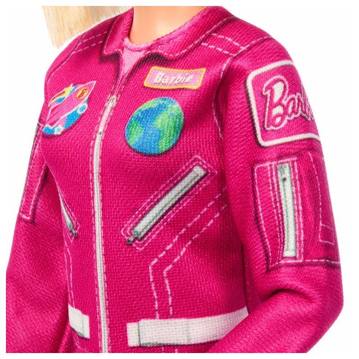 Barbie poupée Astronaute - L'espace - Rose - Tenue amovible - MATTEL - JKF77 - Des 3 ans Barbie poupée Astronaute - L'espace - Rose - Tenue amovible - MATTEL - JKF77 - Des 3 ans