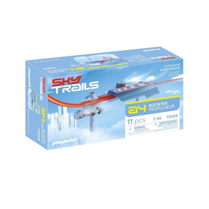 PLAYMOBIL Set d'action 72059 Sky Trails - Track booster