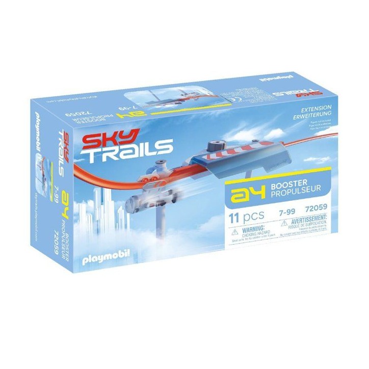 PLAYMOBIL Set d'action 72059 Sky Trails - Track booster