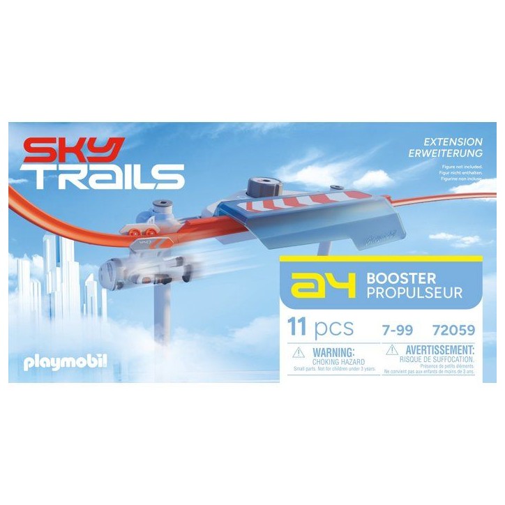 PLAYMOBIL Set d'action 72059 Sky Trails - Track booster