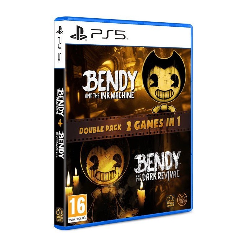 Bendy Double Pack (Ink Machine + Dark Revival) - Jeu PS5
