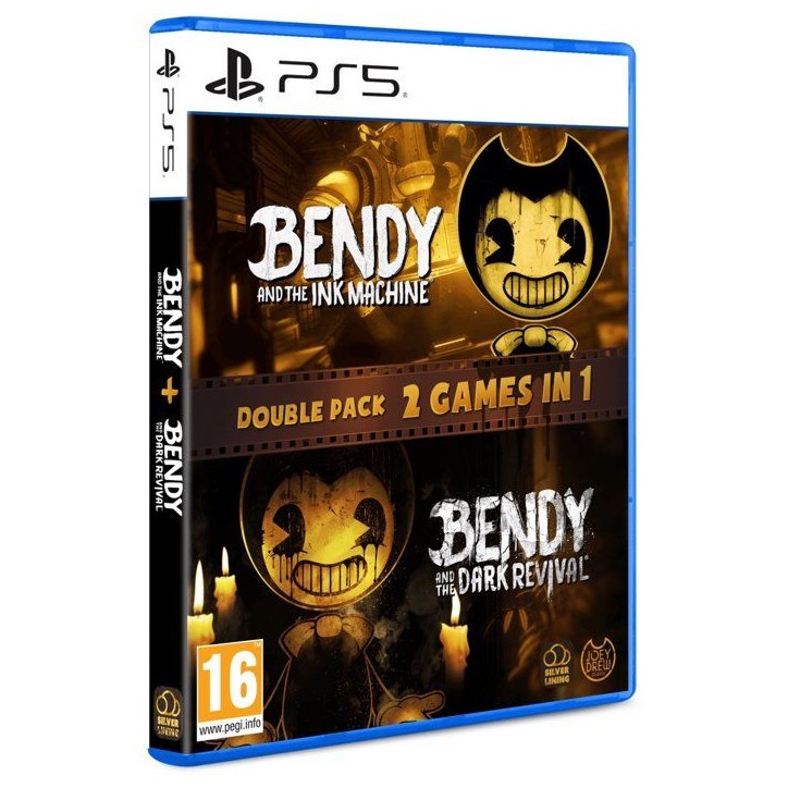 Bendy Double Pack (Ink Machine + Dark Revival) - Jeu PS5 Bendy Double Pack (Ink Machine + Dark Revival) - Jeu PS5