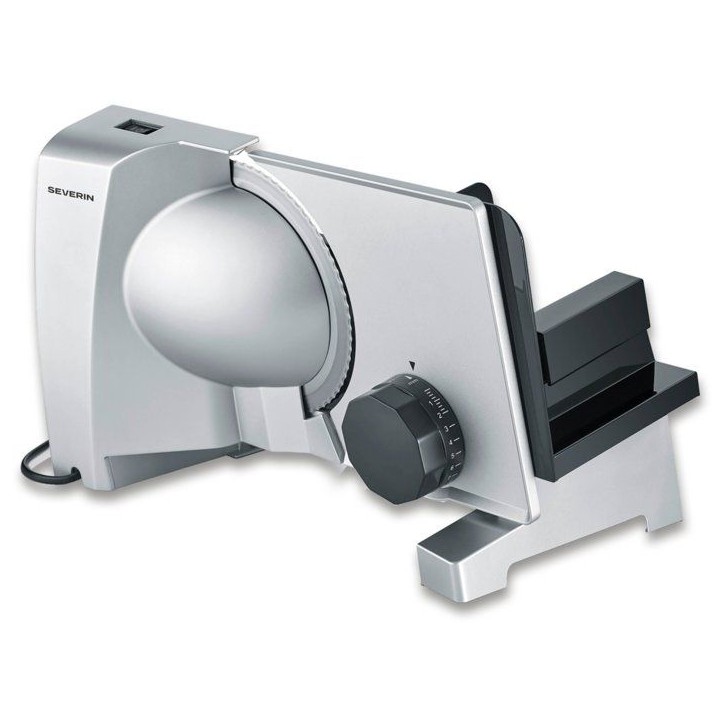 Trancheuse électrique universelle - SEVERIN - AS3917 - 150 W - Lame inox amovible 0 a 23 mm - Inox