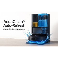 Robot Aspirateur Laveur - EZICLEAN PureFlow MAX - 14 000 Pa - AquaClea