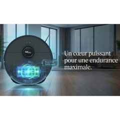 Robot Aspirateur Laveur - EZICLEAN PureFlow MAX - 14 000 Pa - AquaClea