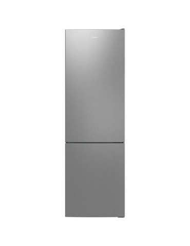 CANDY - CCT3L517FS - Réfrigérateur combiné 260 L (186 + 74) - Froid Statique Low Frost - Classe F - 54,5 x 176 cm - Silver