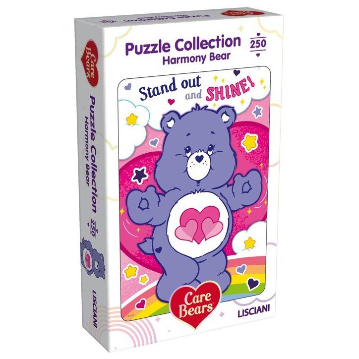 Puzzle - Harmony Care Bears - LISCIANIGIOCHI - 250 pieces - Des 12 ans Puzzle - Harmony Care Bears - LISCIANIGIOCHI - 250 pieces - Des 12 ans