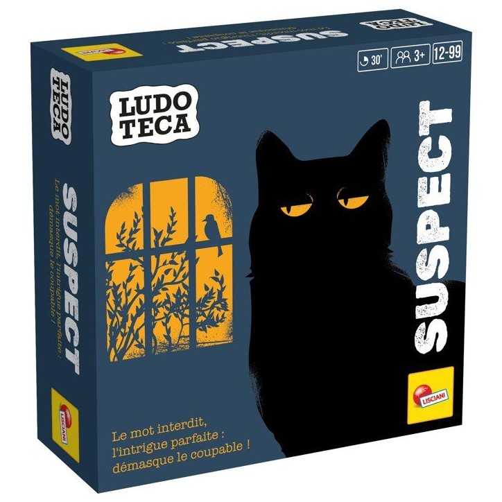 Suspect - Jeu de Bluff & Stratégie - LUDOTECA - LISCIANIGIOCHI - a partir de 3 joueurs - Des 12 ans Suspect - Jeu de Bluff & Stratégie - LUDOTECA - LISCIANIGIOCHI - a partir de 3 joueurs - Des 12 ans