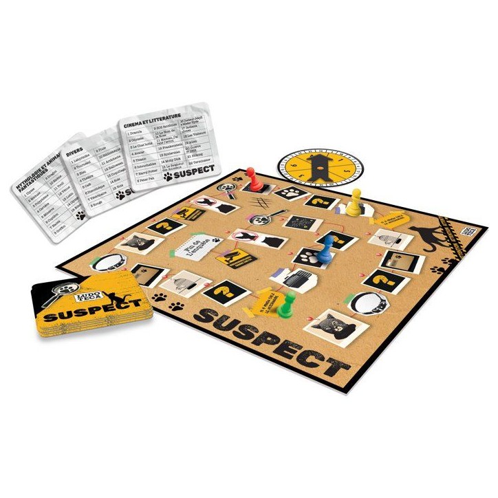 Suspect - Jeu de Bluff & Stratégie - LUDOTECA - LISCIANIGIOCHI - a partir de 3 joueurs - Des 12 ans Suspect - Jeu de Bluff & Stratégie - LUDOTECA - LISCIANIGIOCHI - a partir de 3 joueurs - Des 12 ans