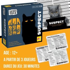 Suspect - Jeu de Bluff & Stratégie - LUDOTECA - LISCIANIGIOCHI - a pa