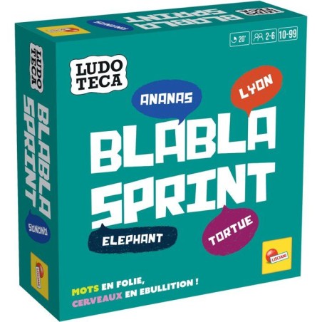 Blabla Sprint - Jeu de Mots - LUDOTECA - LISCIANIGIOCHI - De 2 a 6 jou