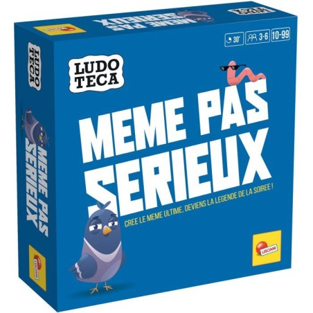 Meme Pas Sérieux - Jeu d'Humour - LUDOTECA - LISCIANIGIOCHI - De 3 a
