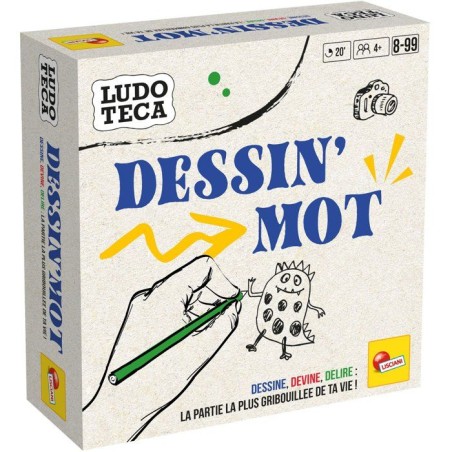 Dessin'Mot - Jeu de Dessin - LUDOTECA - LISCIANIGIOCHI - a partir de 4
